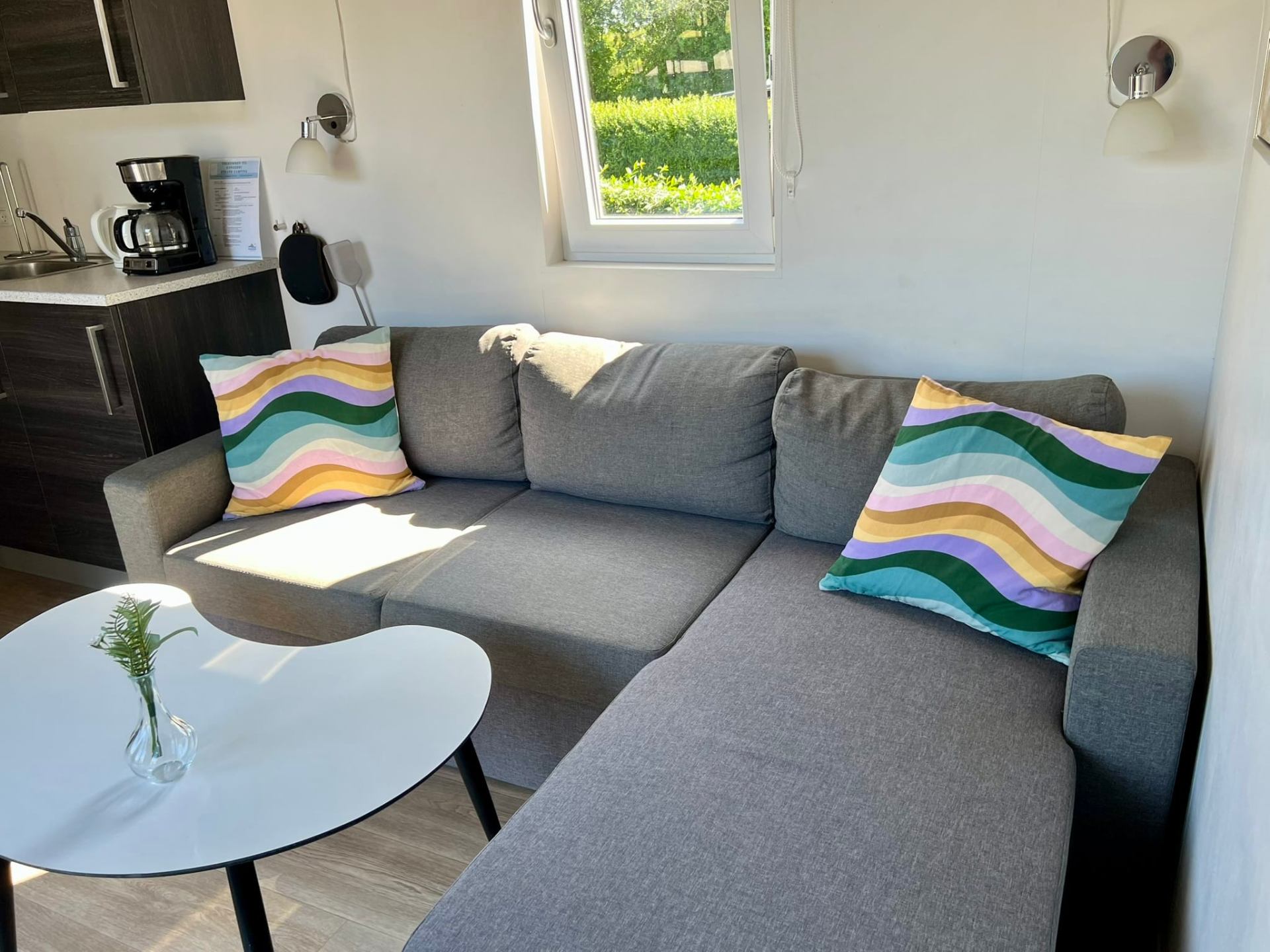 Sofa/sovesofa i opholdsstuen