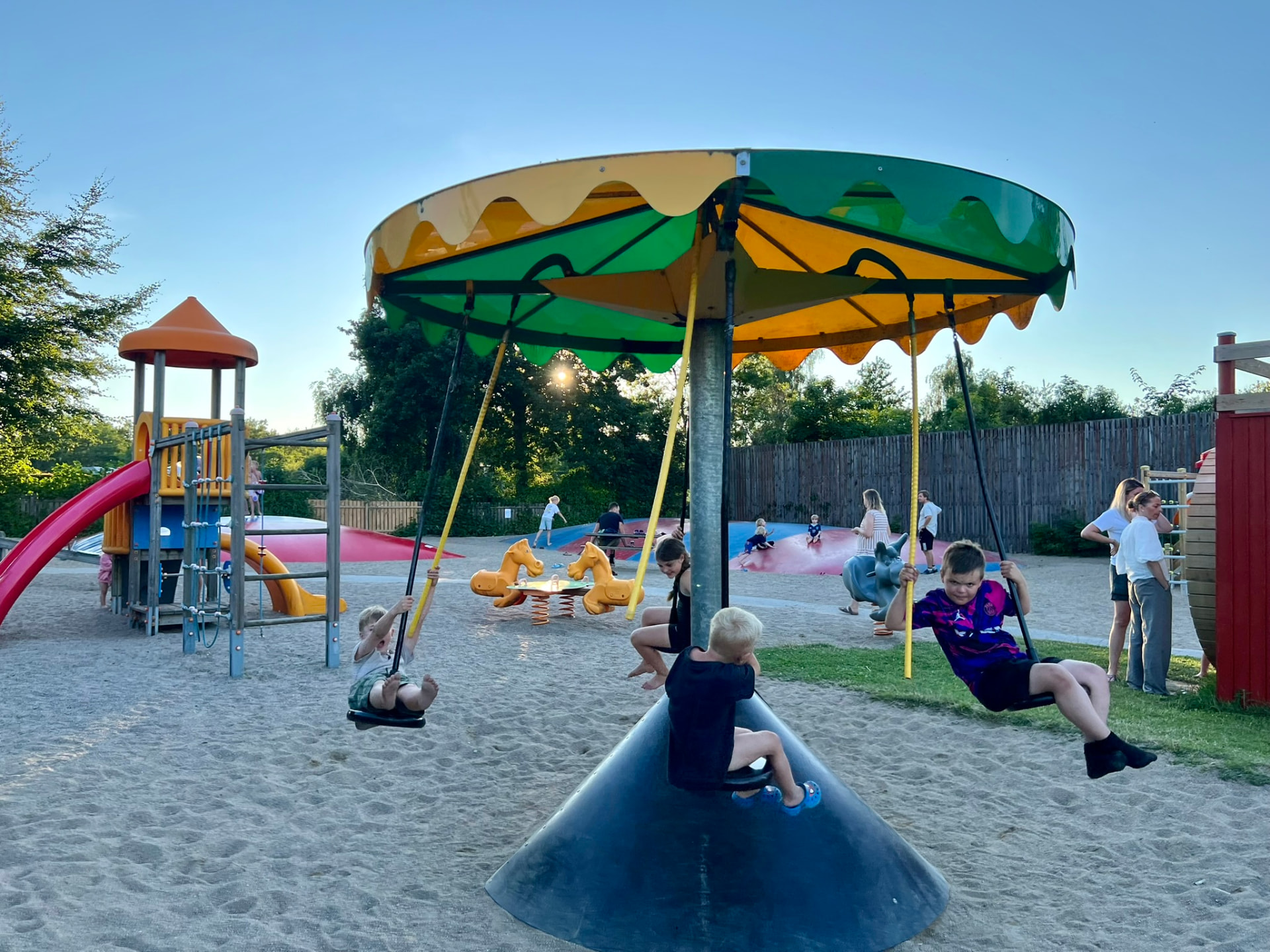 Legeplads på Kongshøj Strand Camping