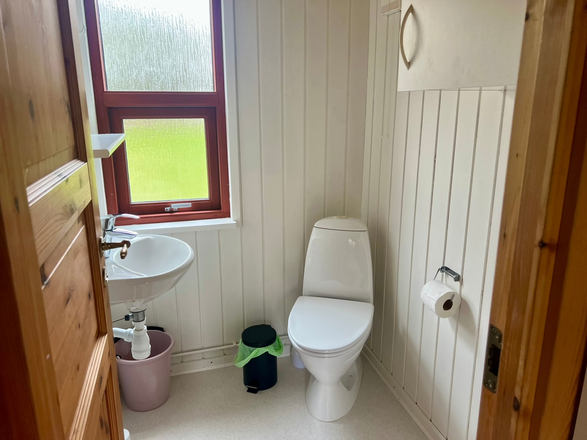Eget toilet i Kat. 4-hytte
