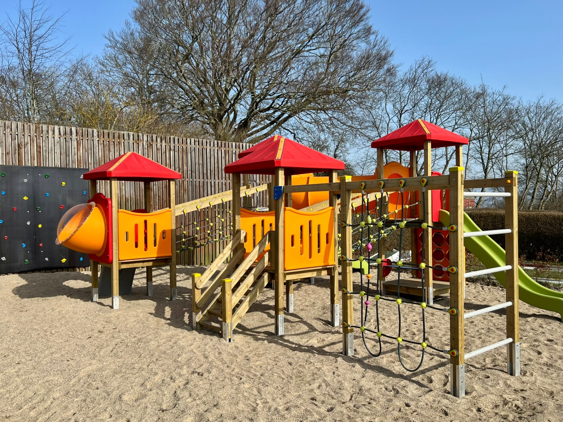 Legeplads på campingpladsen