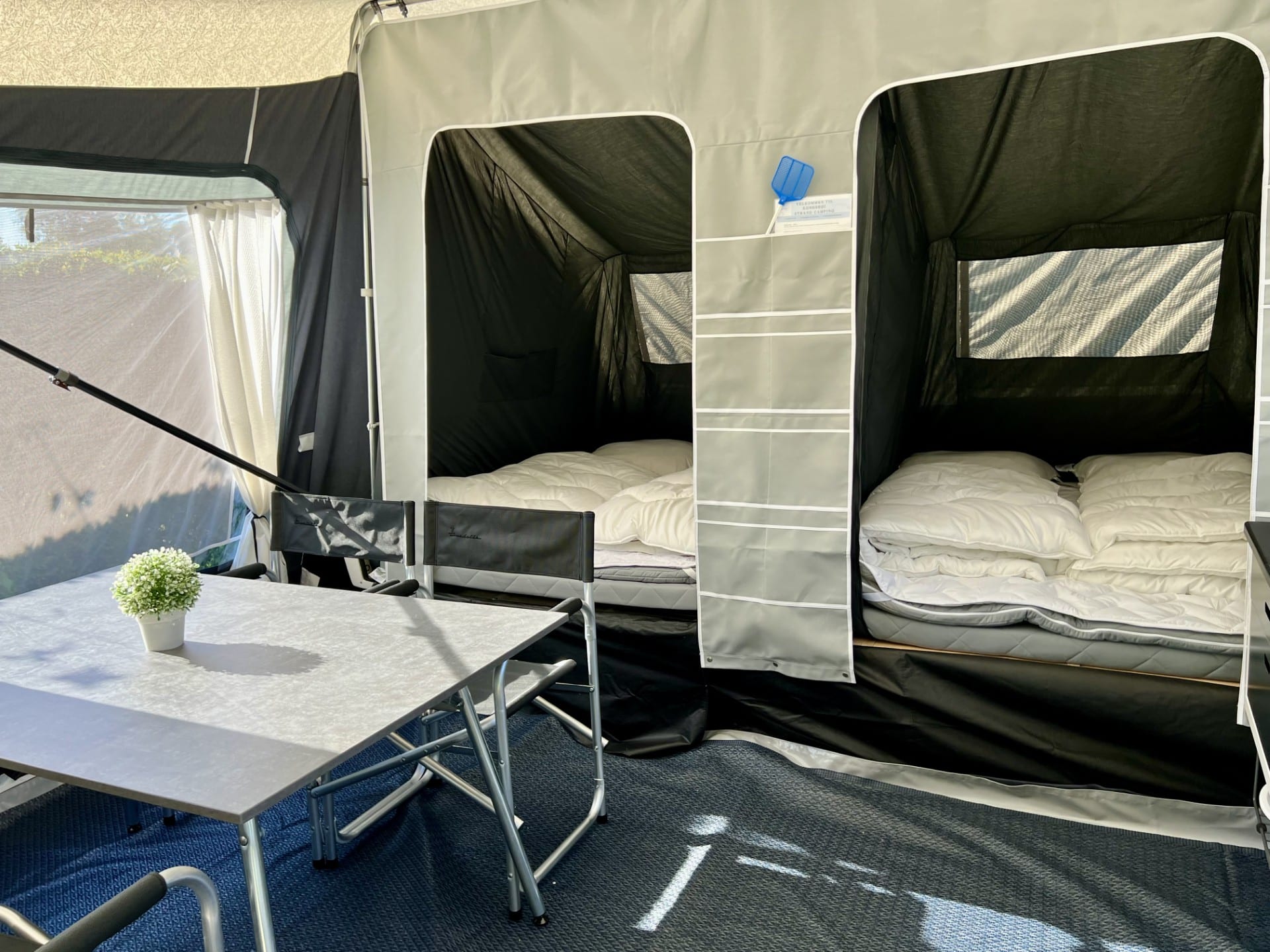 Dobbeltseng i Camp-let